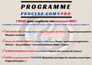 Richard ESPINASSE Coach Badass Détails Programme Process Com PRO (2)